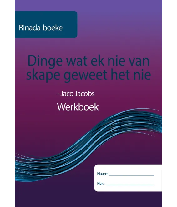 Dinge wat ek nie van skape geweet het WB