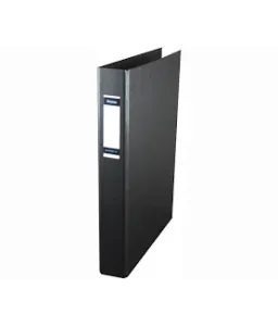 File 2 Ring A4 Donau 30mm Black