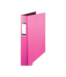 File 2 Ring A4 Donau 30mm Pink