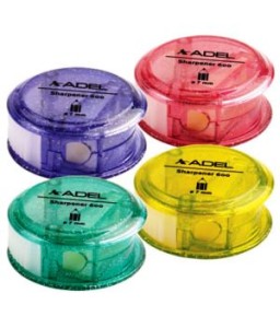 Sharpener Adel 1-hole with container