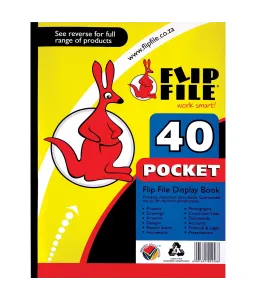 Flip File A4 Kangaroo 40pg