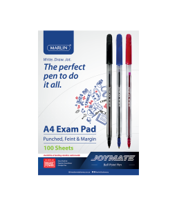 Exam Pad A4 100pg Punched