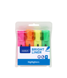Highlighters Marlin 4's asst Colours