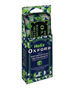 Maths Set Oxford Helix 9pc Green