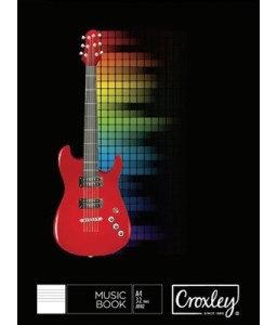 Music Book Croxley JD182 32pg 12 stave